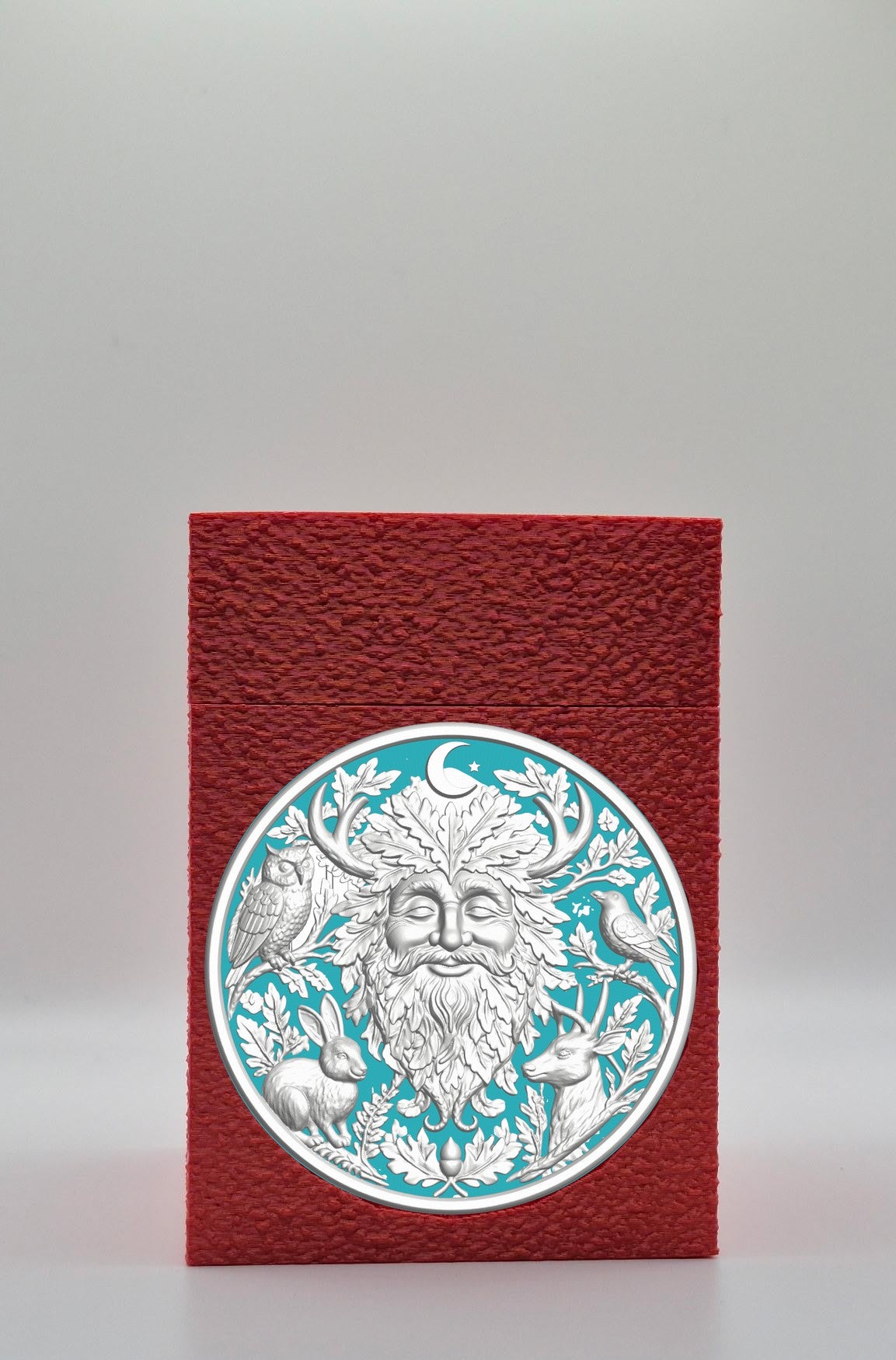 Tree Spirit Card Box — Red