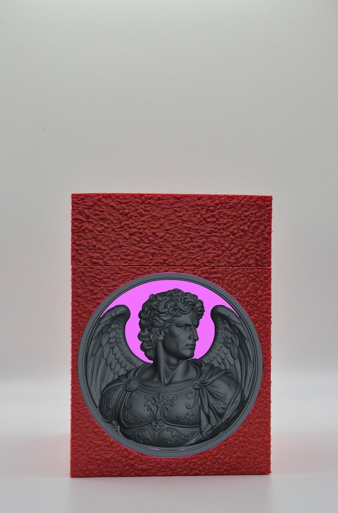 Angel Card Box — Red