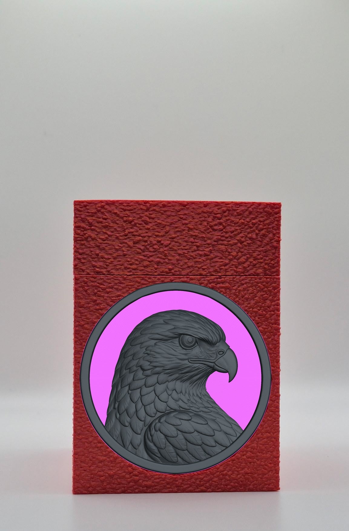 Eagle Card Box — Red