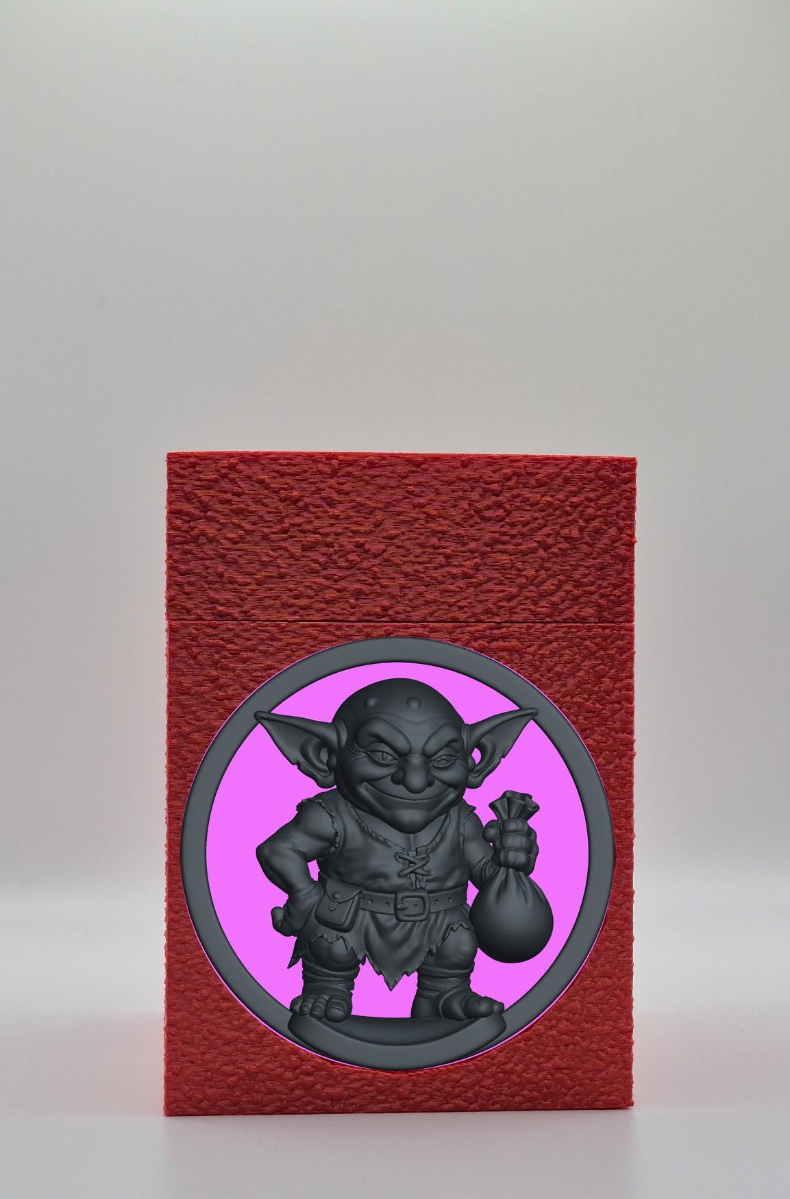 Greedy Goblin Card Box — Red
