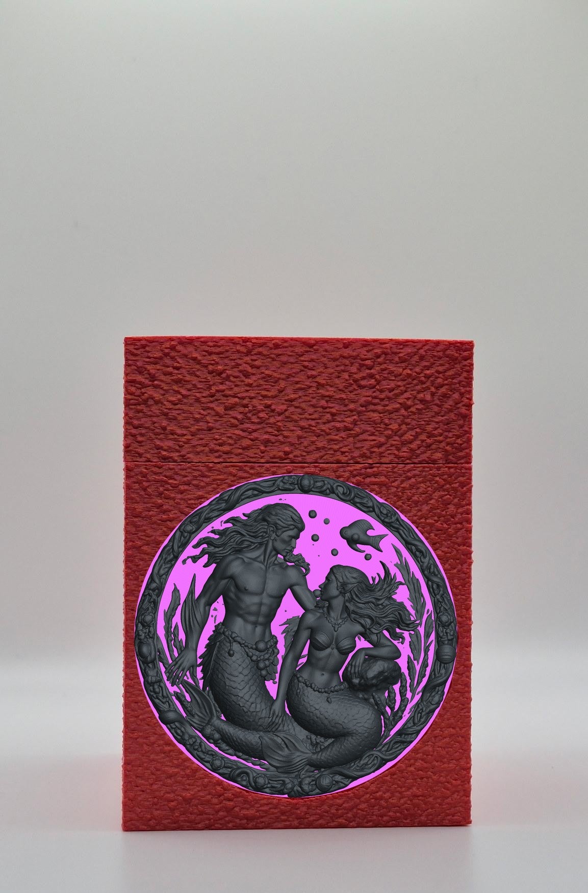 Merfolk Card Box — Red