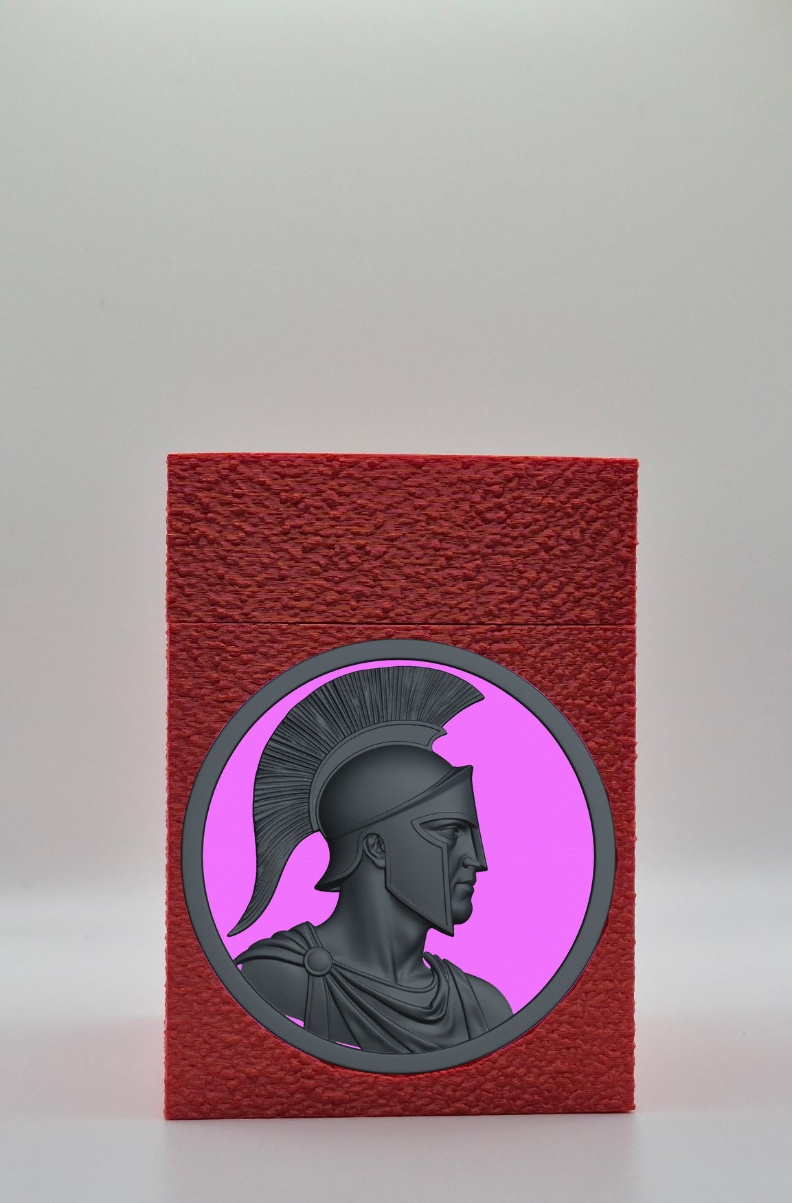 Spartan Card Box — Red