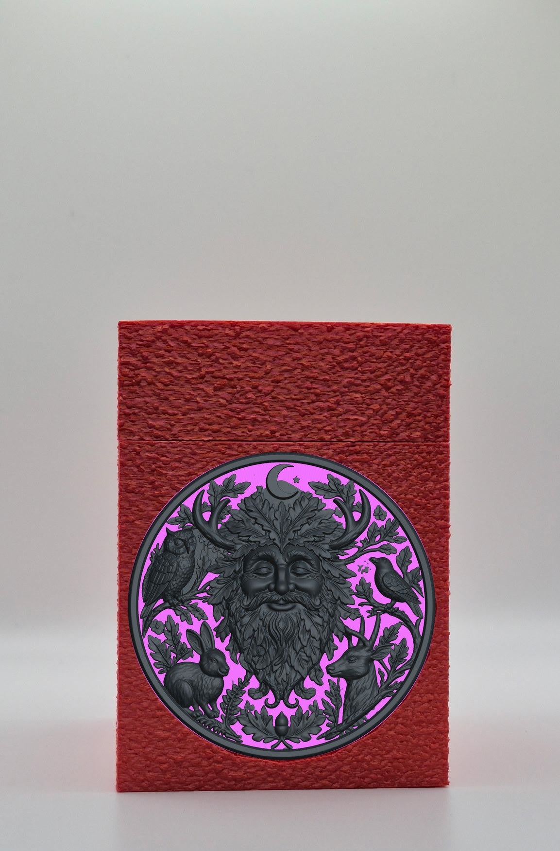 Tree Spirit Card Box — Red