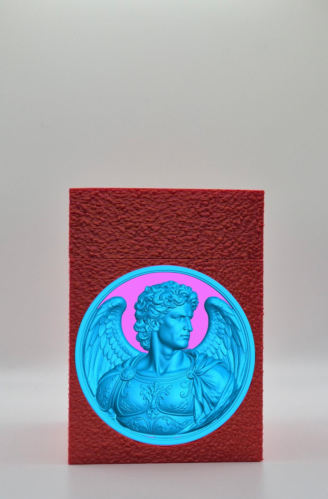 Angel Card Box — Red