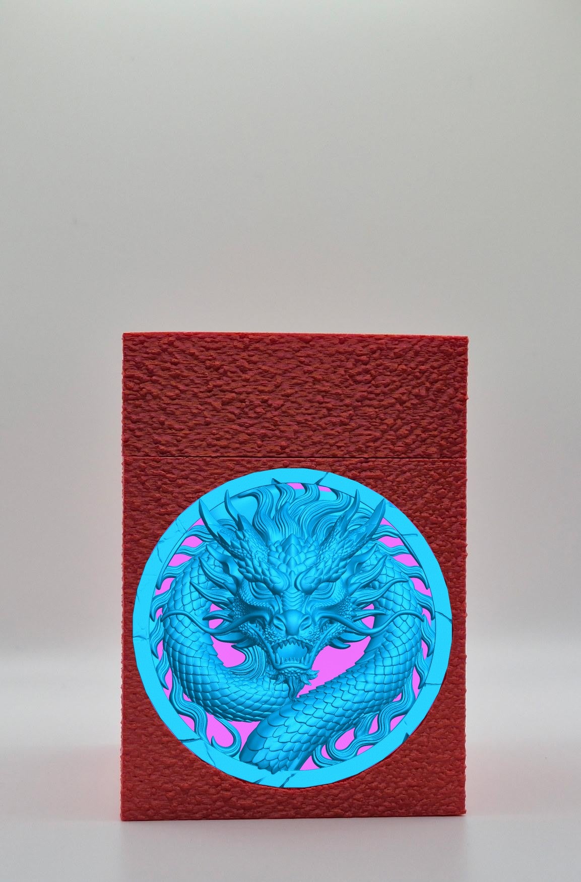 Dragon Card Box — Red
