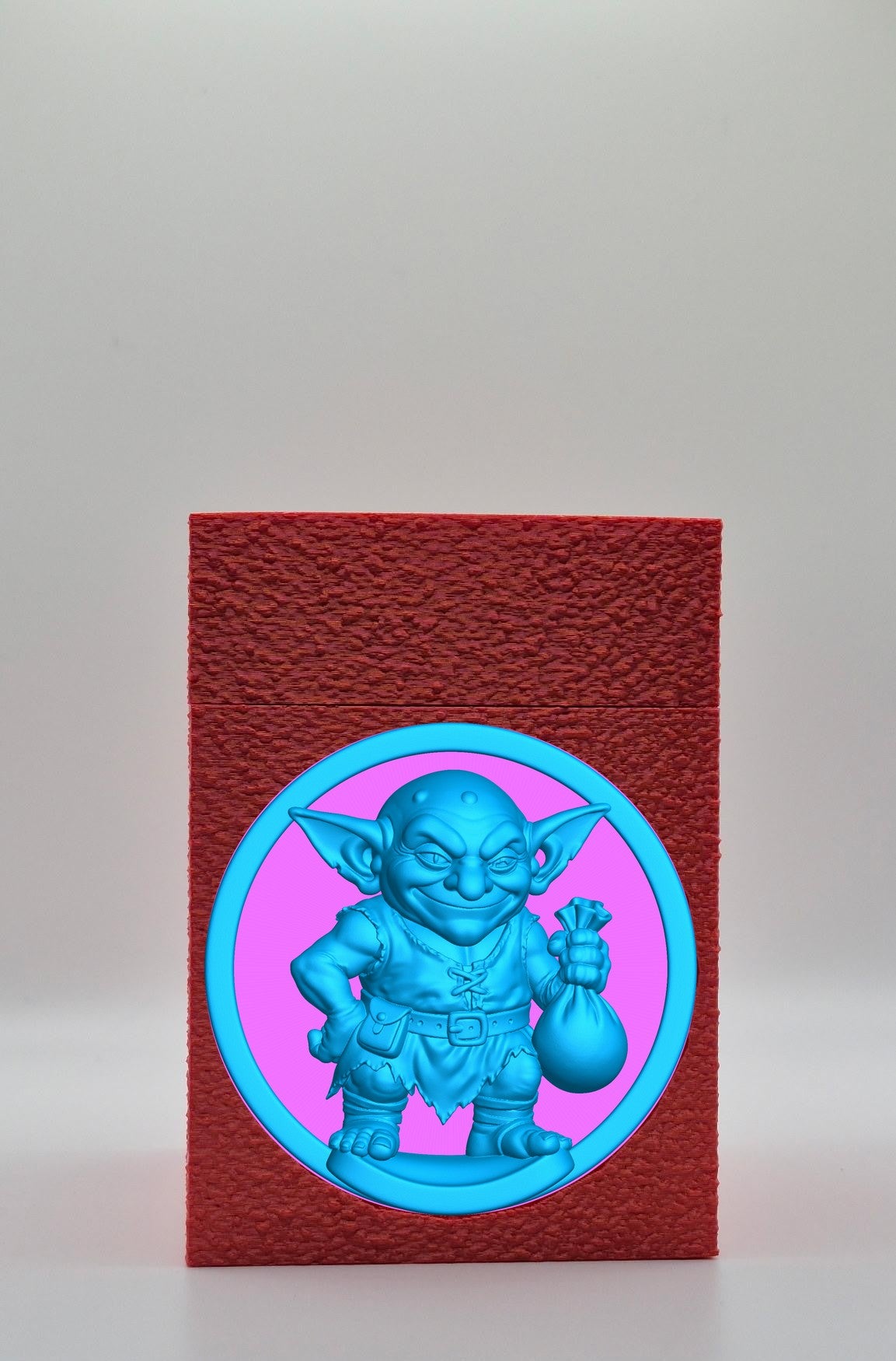 Greedy Goblin Card Box — Red