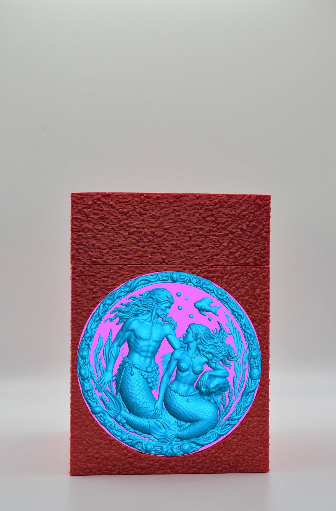 Merfolk Card Box — Red