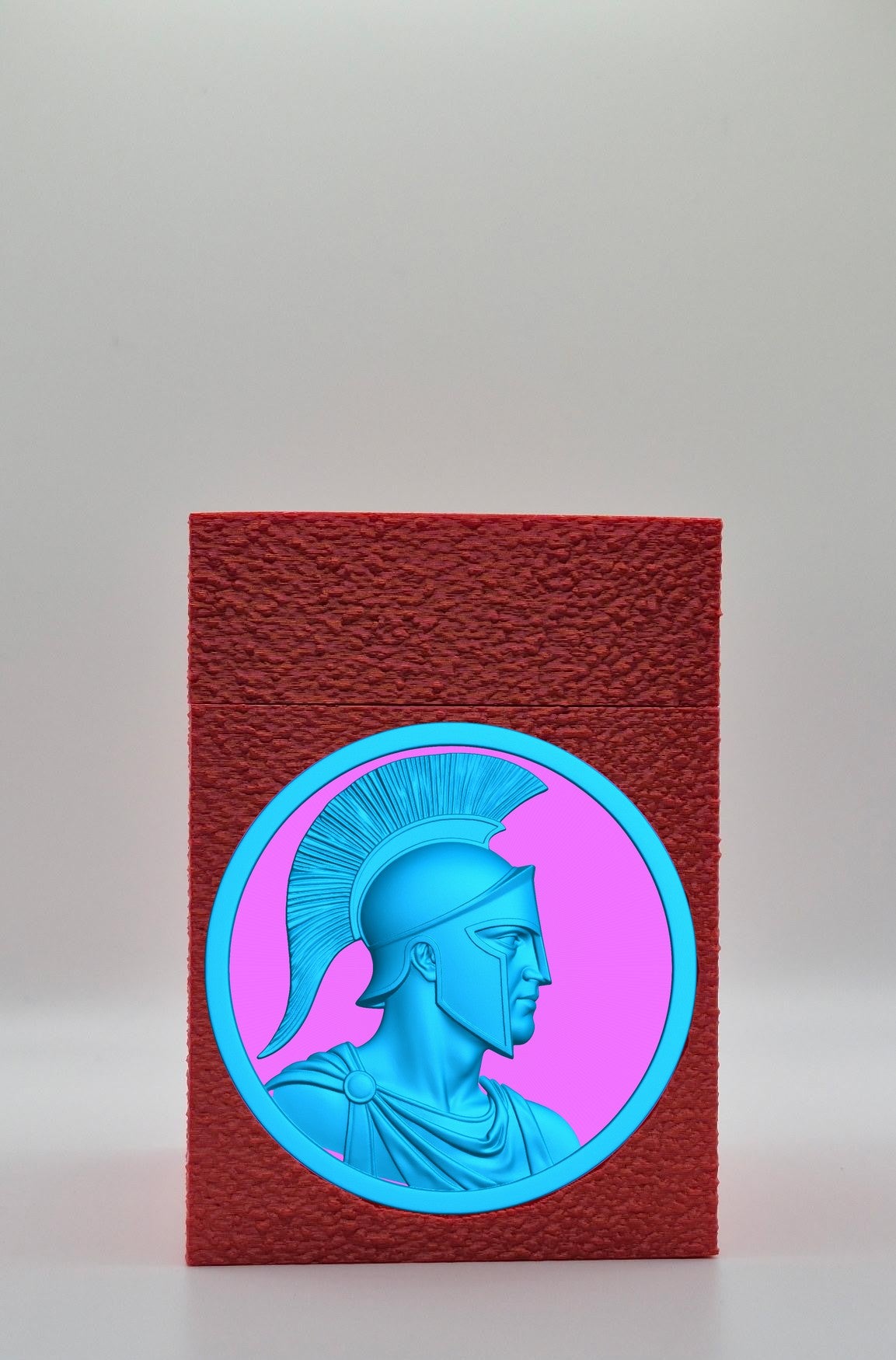 Spartan Card Box — Red