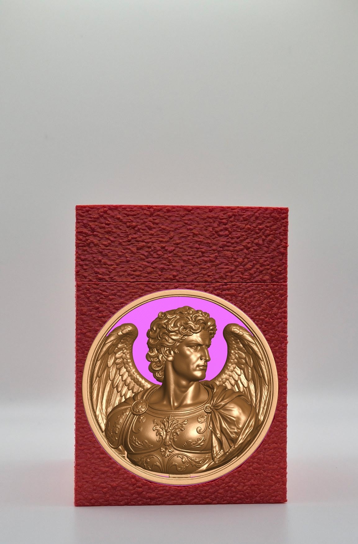 Angel Card Box — Red