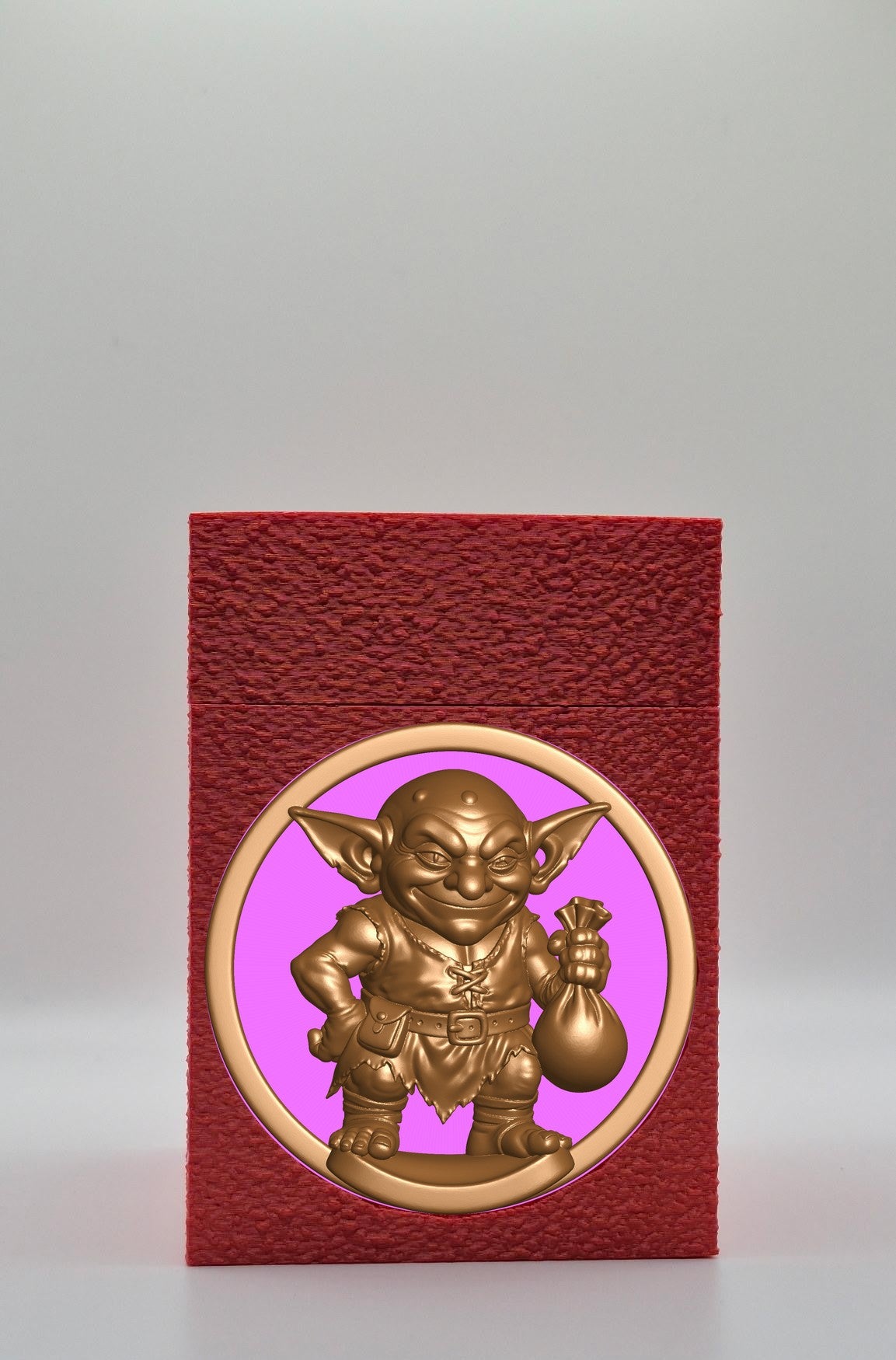 Greedy Goblin Card Box — Red