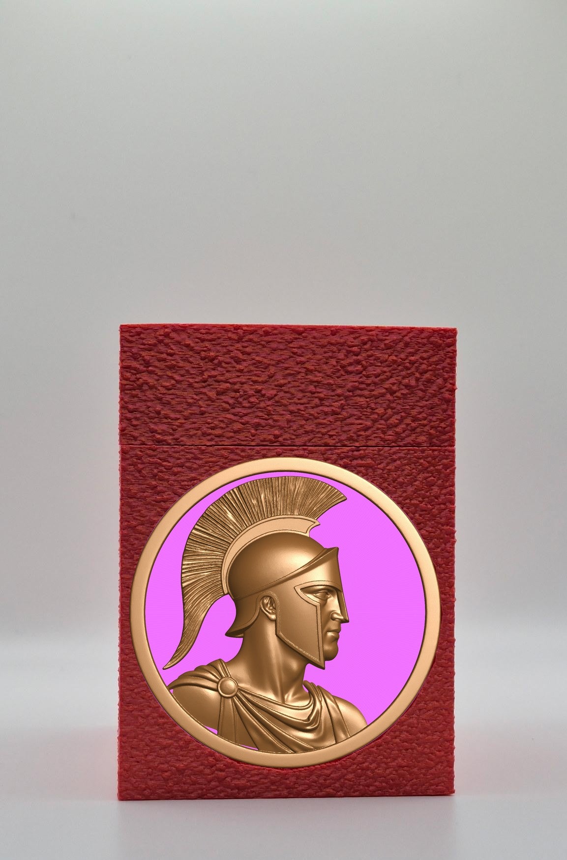 Spartan Card Box — Red