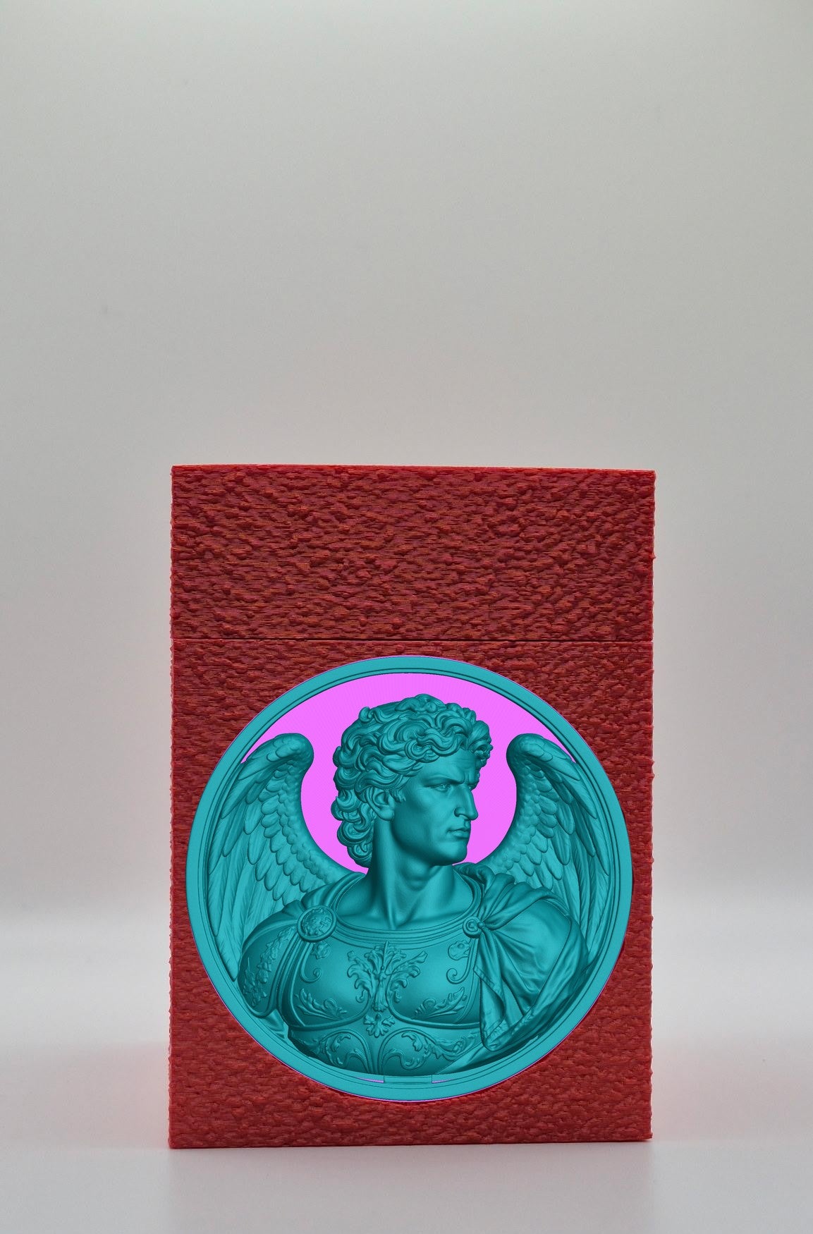 Angel Card Box — Red