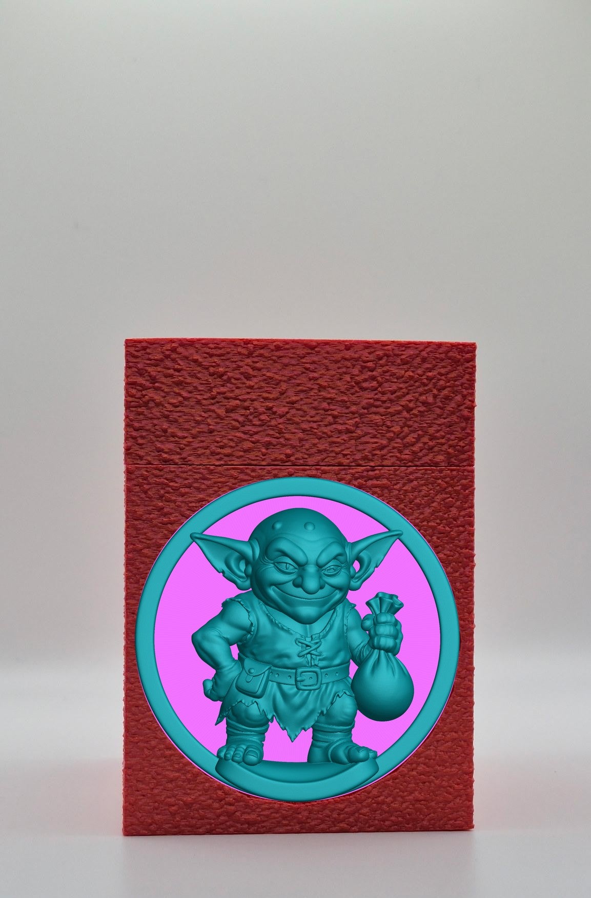 Greedy Goblin Card Box — Red