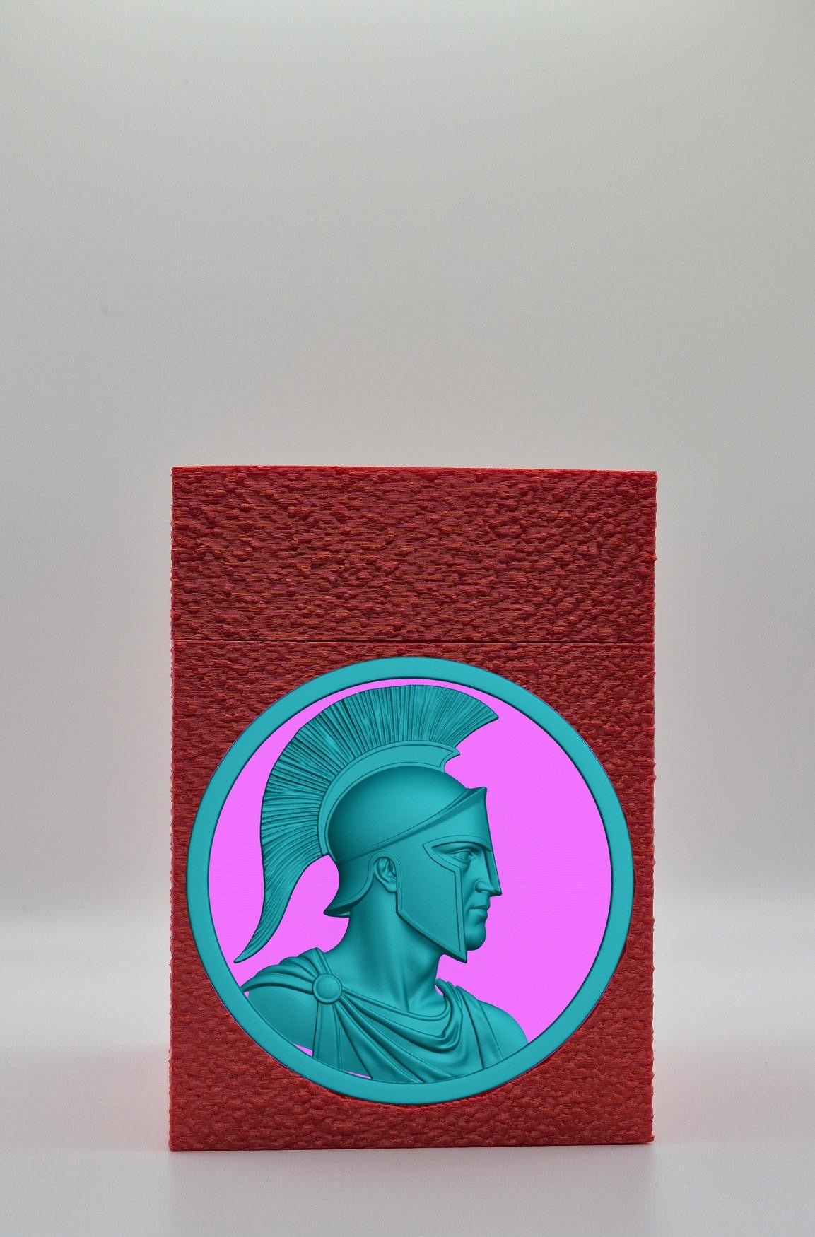 Spartan Card Box — Red