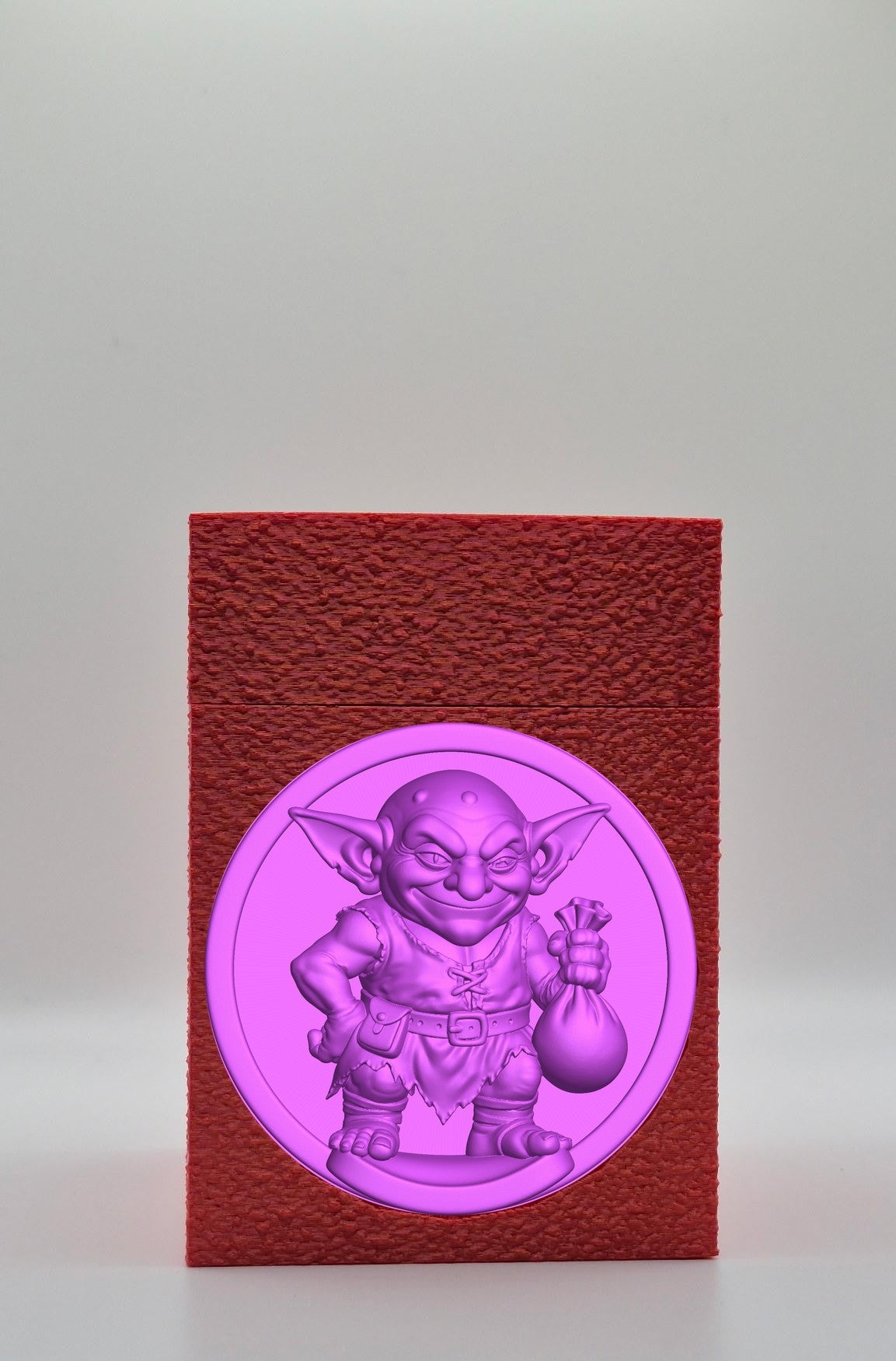Greedy Goblin Card Box — Red