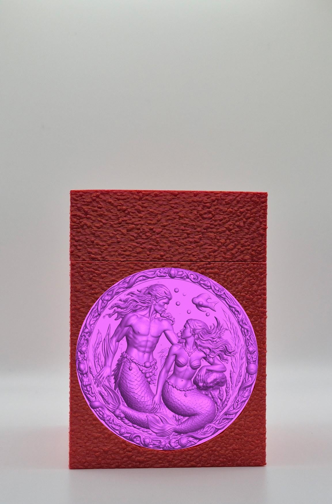 Merfolk Card Box — Red