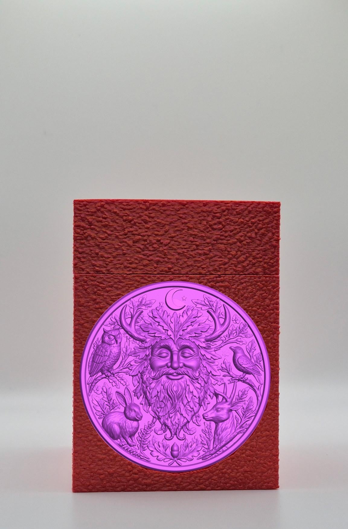 Tree Spirit Card Box — Red