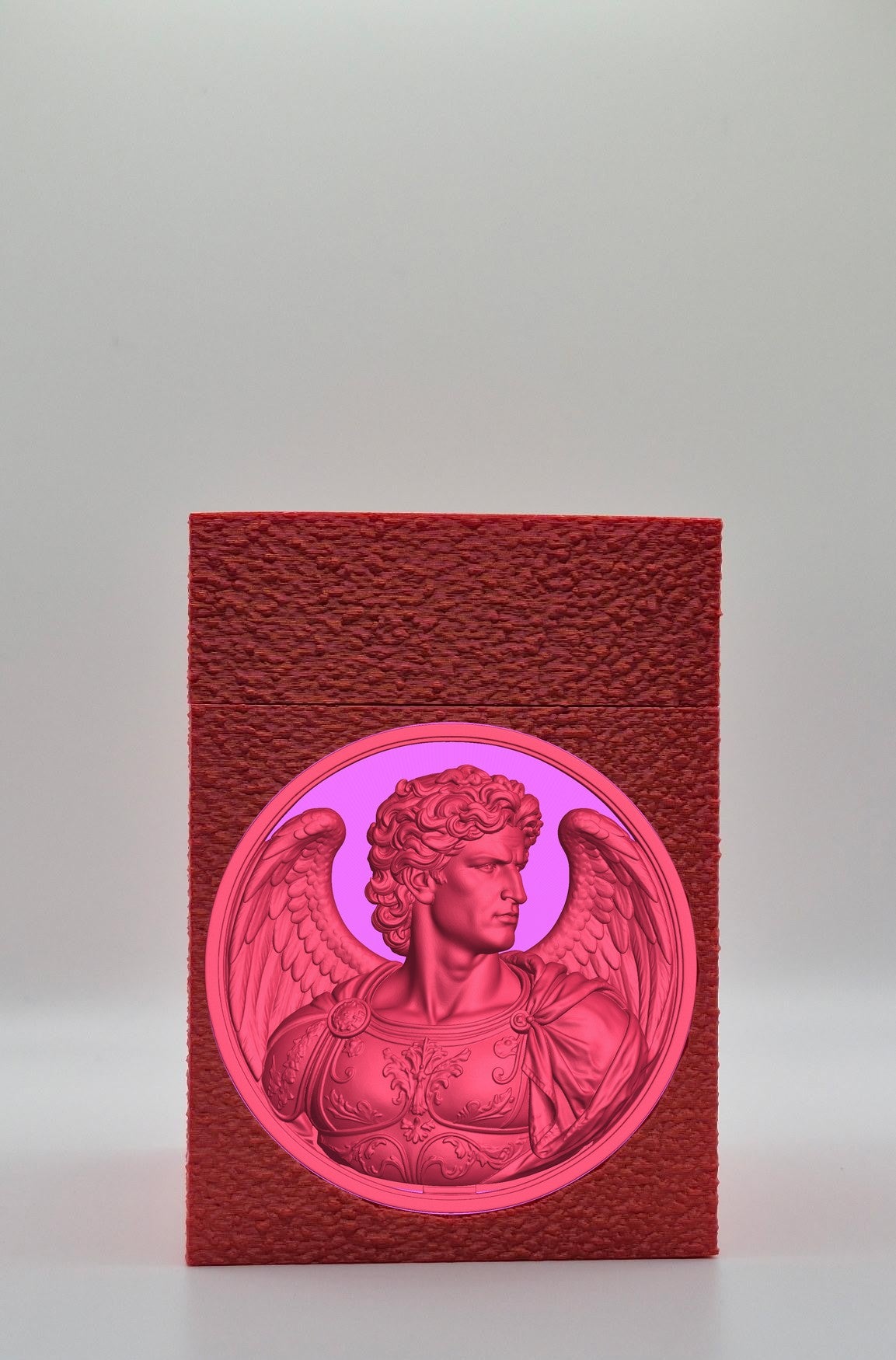 Angel Card Box — Red