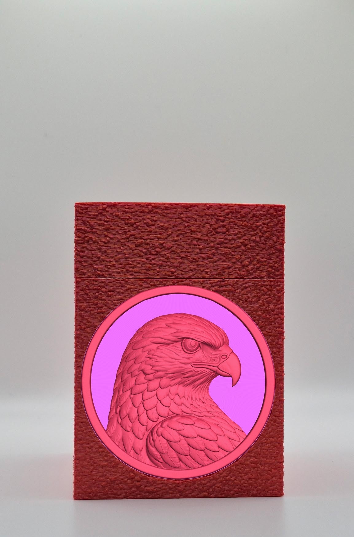 Eagle Card Box — Red