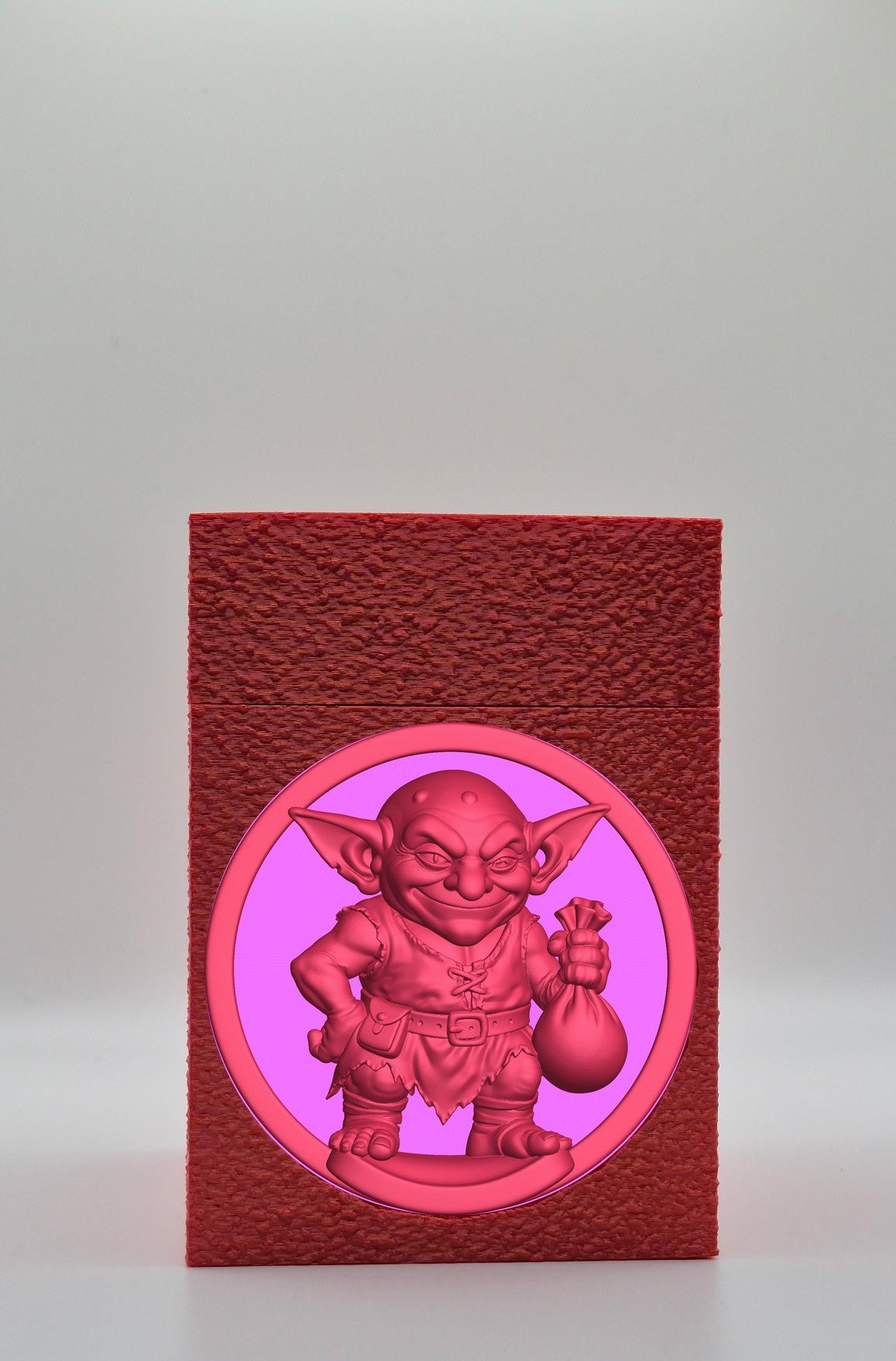 Greedy Goblin Card Box — Red