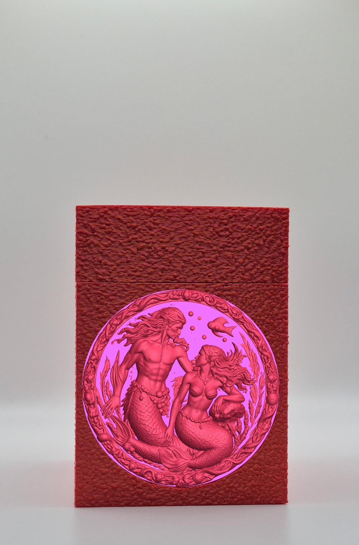 Merfolk Card Box — Red