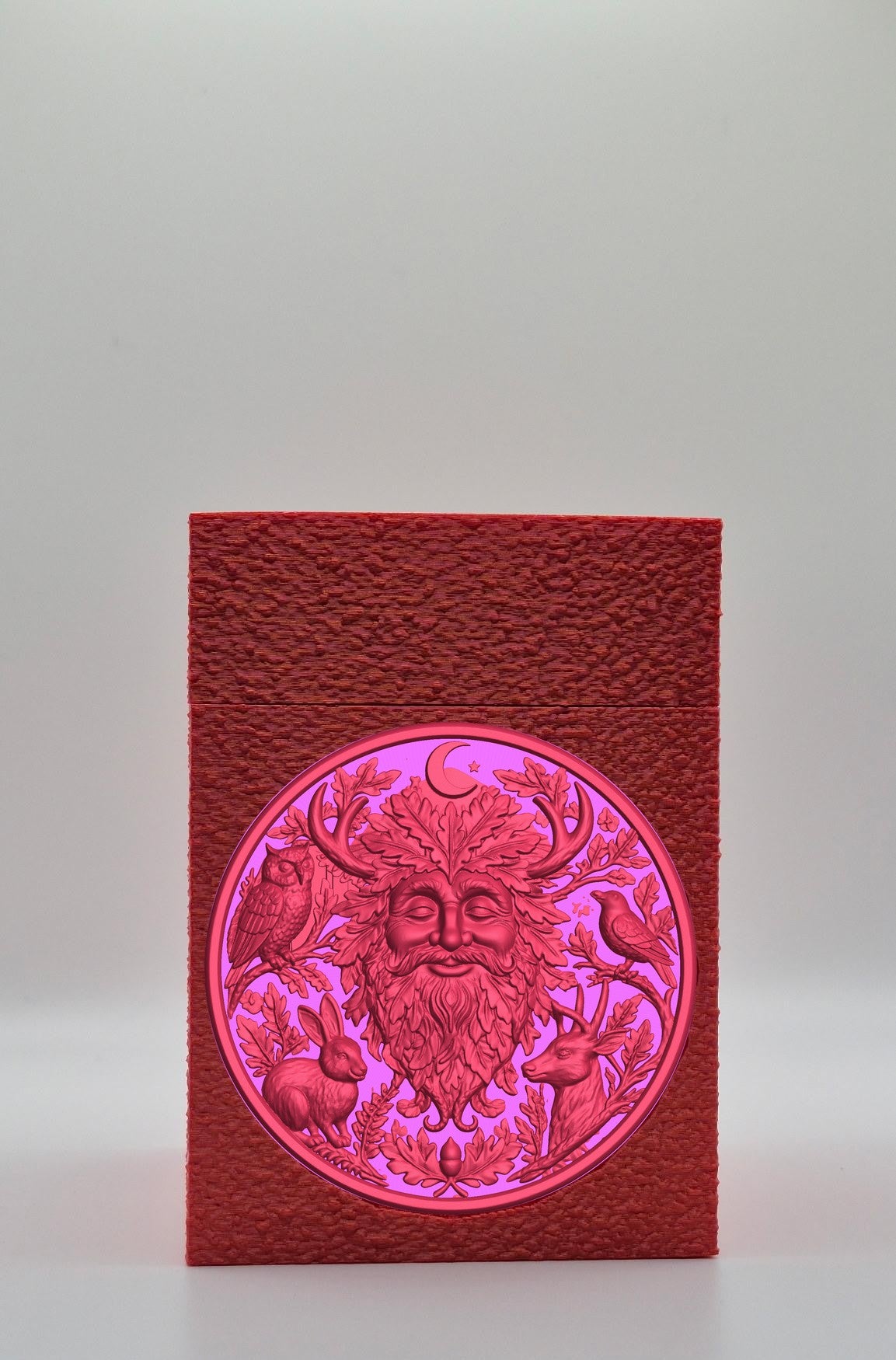 Tree Spirit Card Box — Red