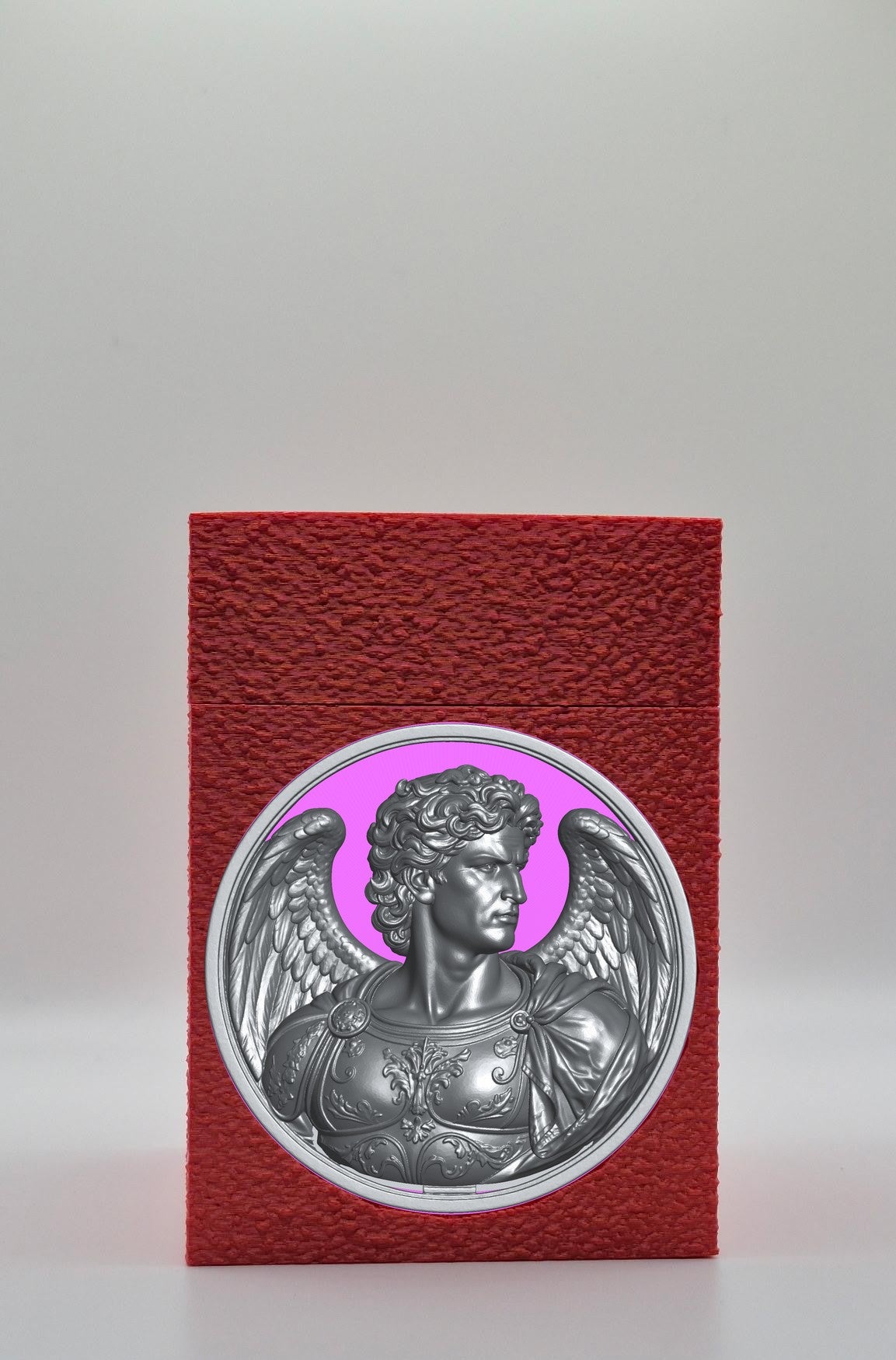 Angel Card Box — Red