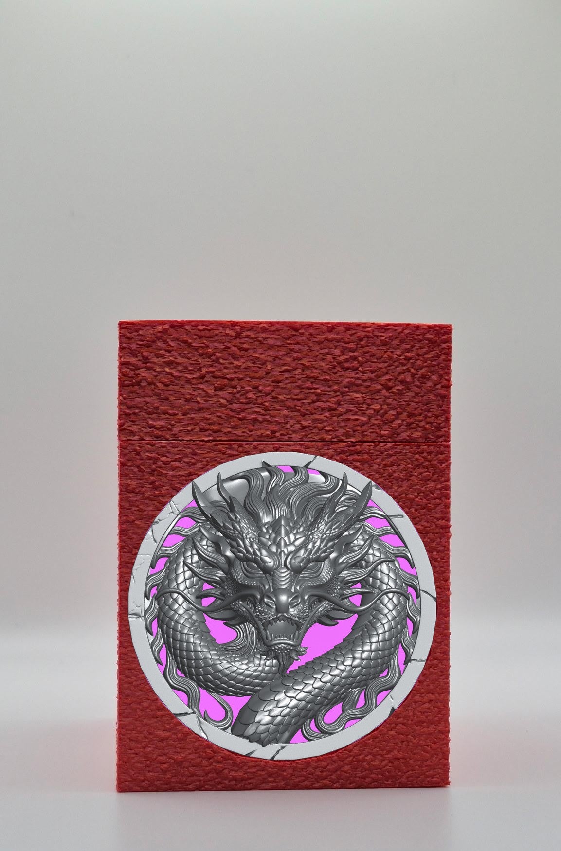 Dragon Card Box — Red
