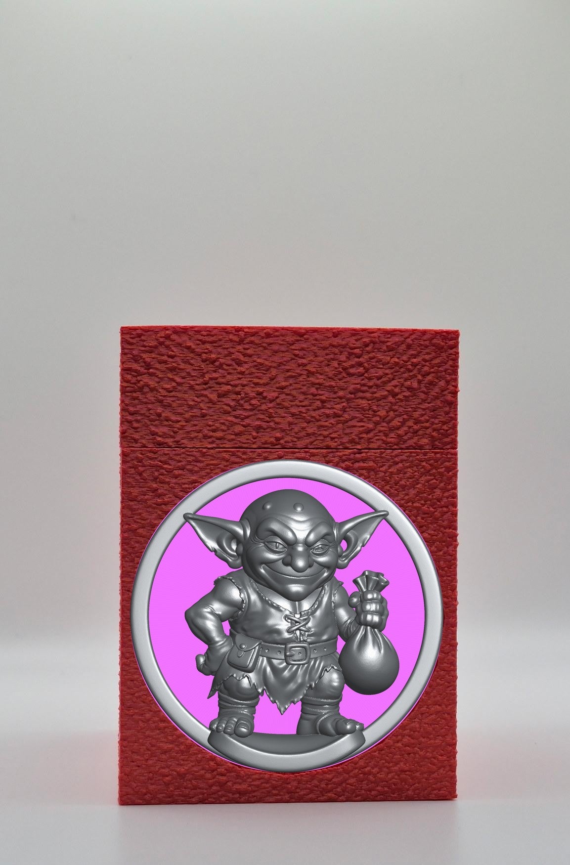 Greedy Goblin Card Box — Red