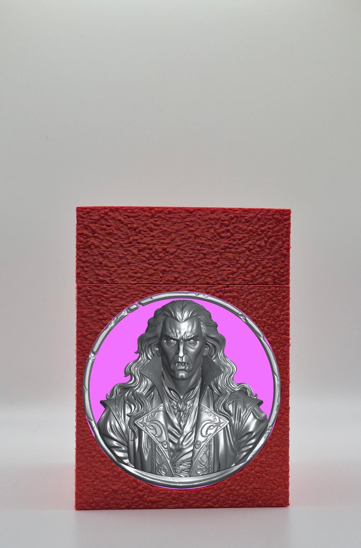 Gothic Vampire Card Box — Red
