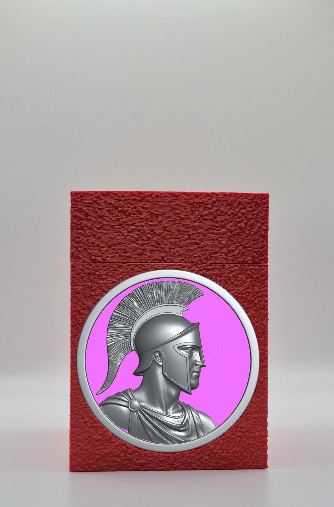 Spartan Card Box — Red