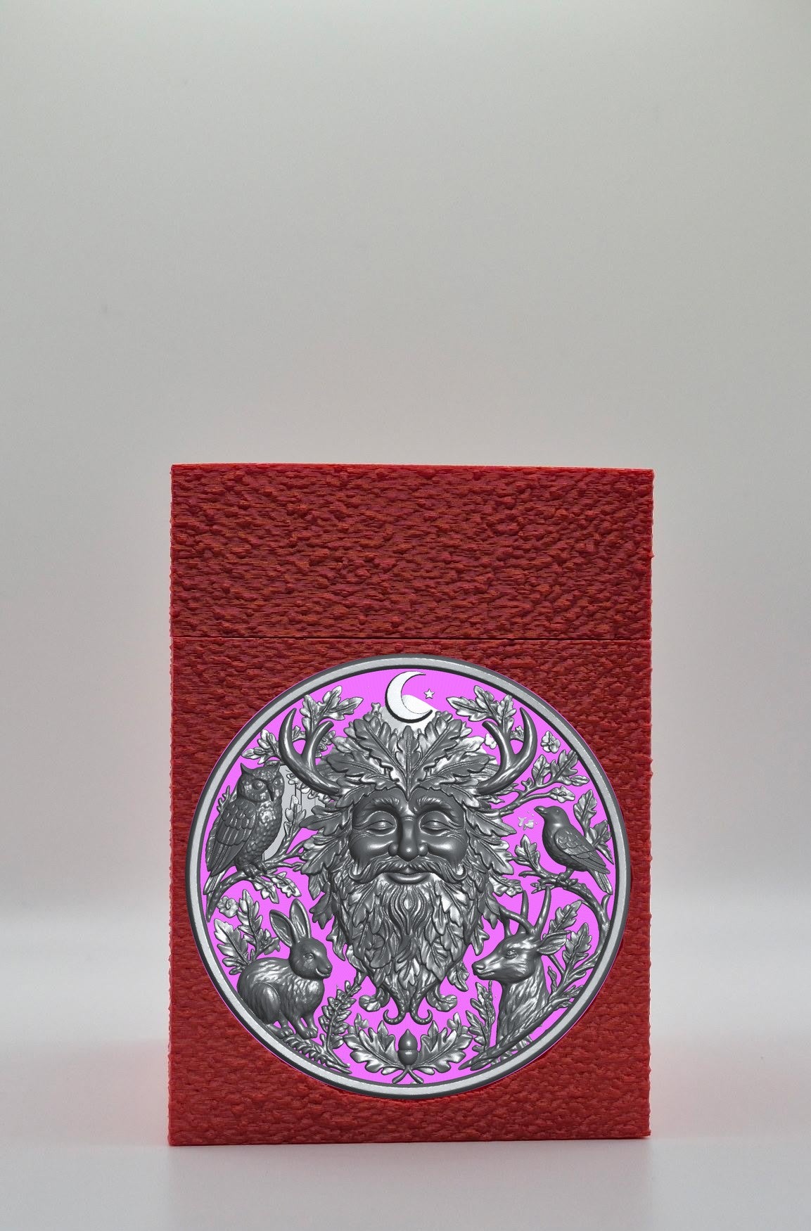 Tree Spirit Card Box — Red