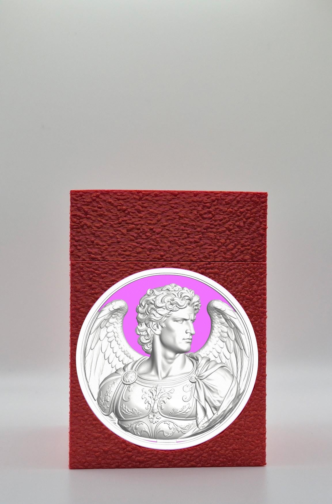 Angel Card Box — Red