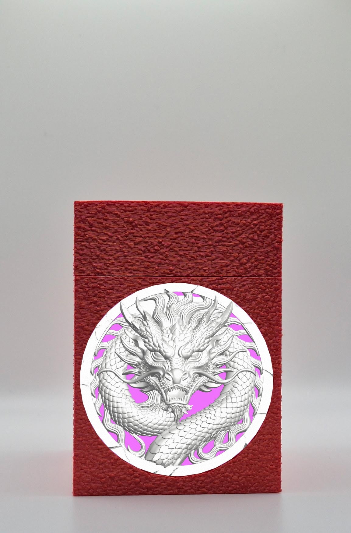 Dragon Card Box — Red
