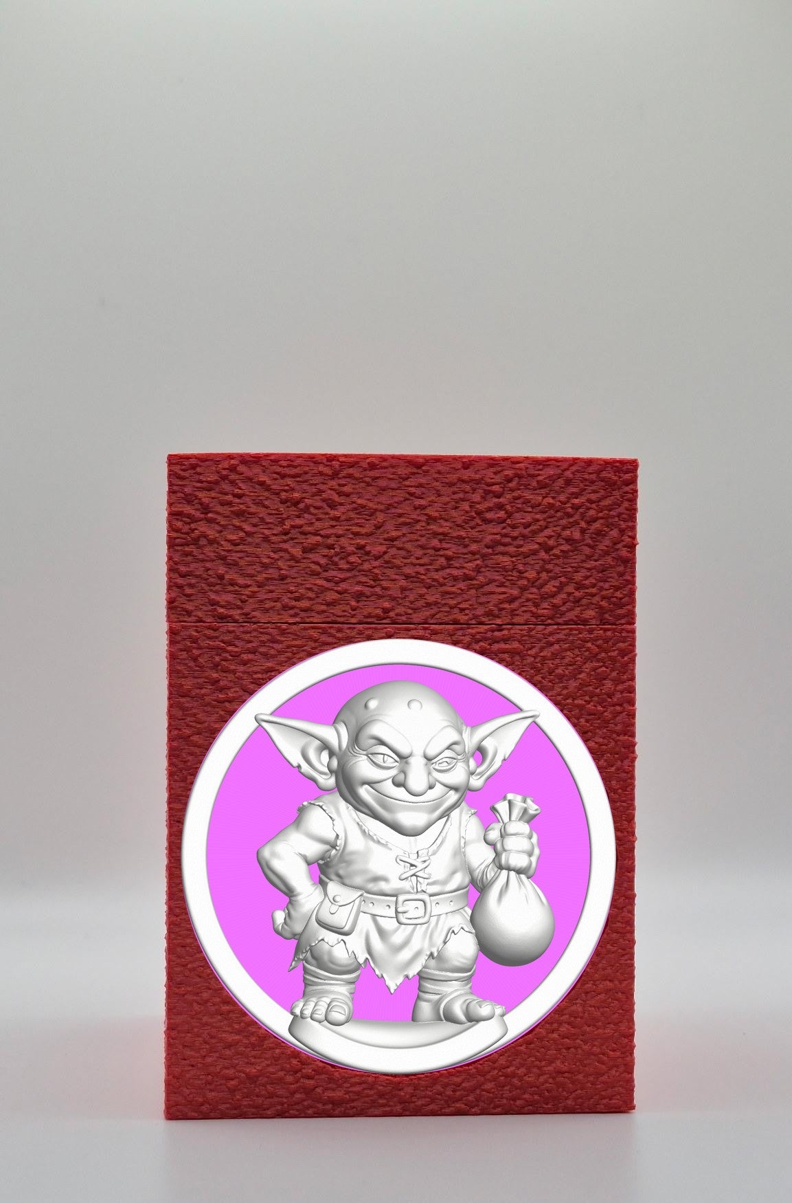 Greedy Goblin Card Box — Red
