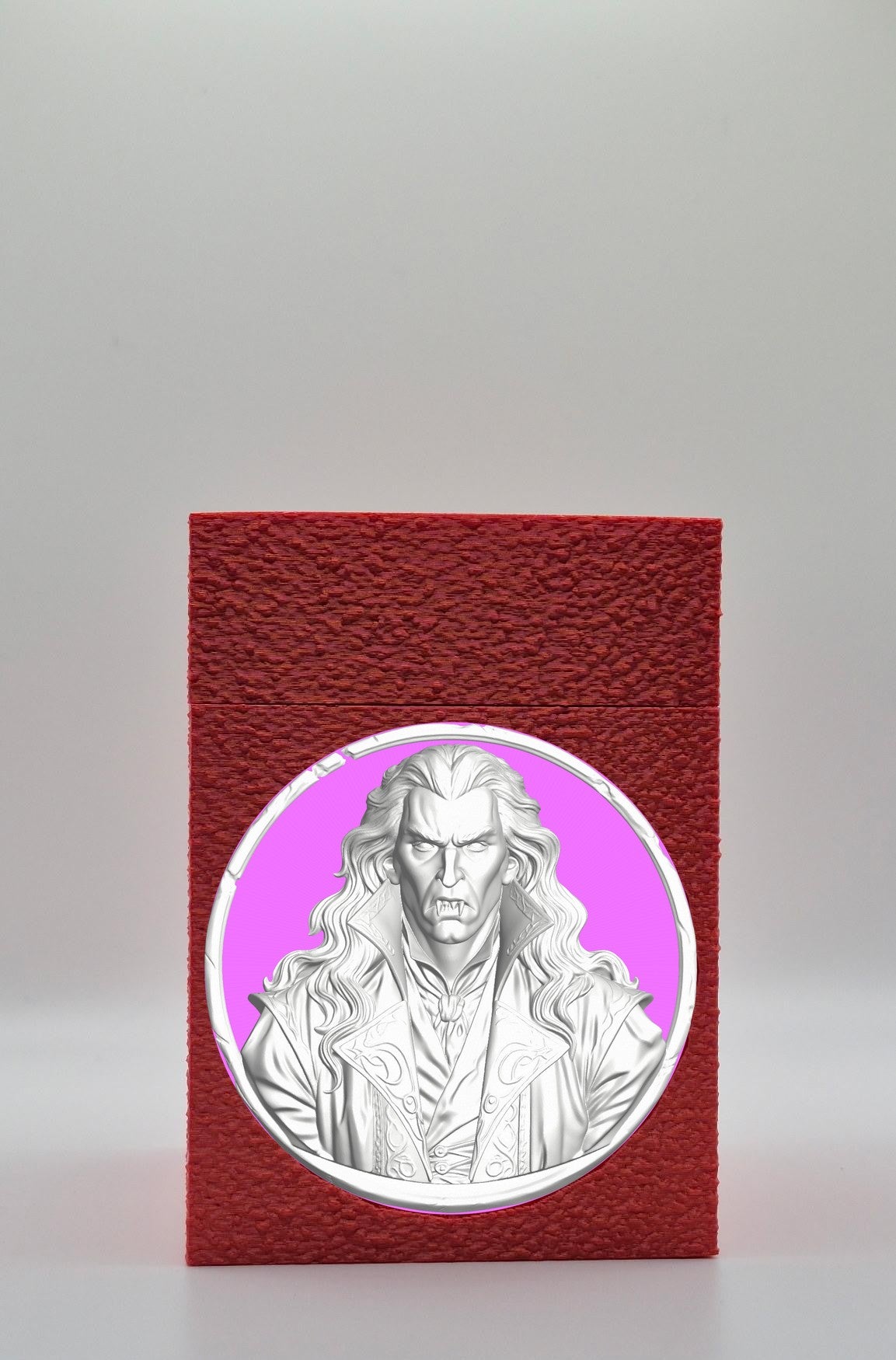Gothic Vampire Card Box — Red