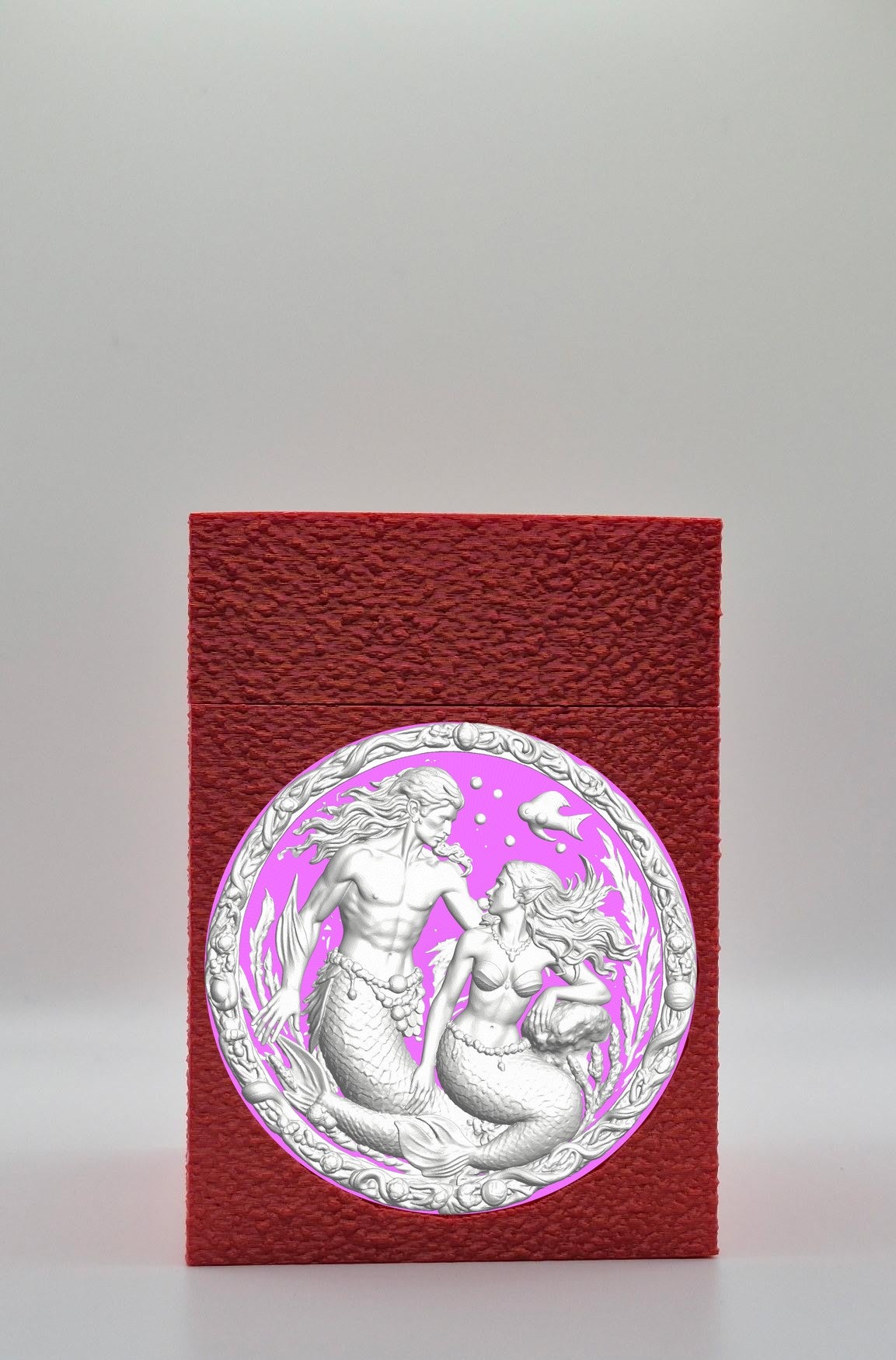 Merfolk Card Box — Red