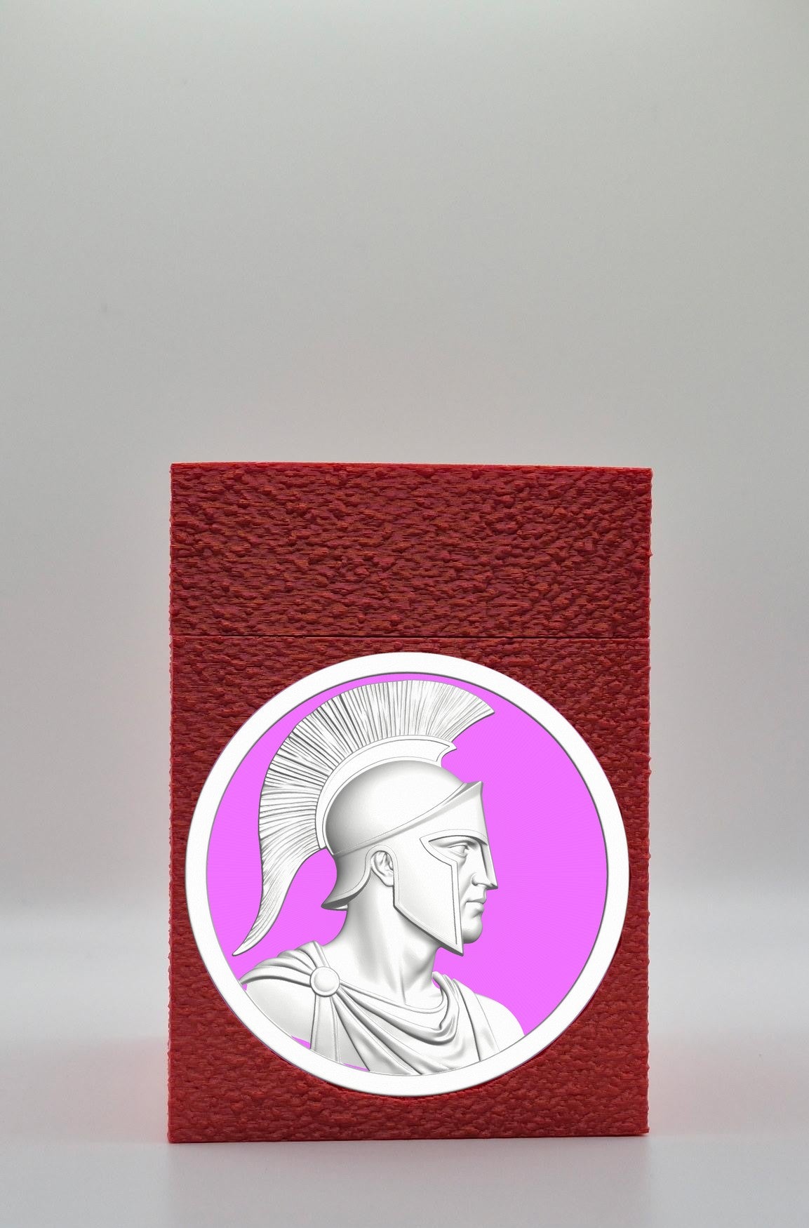 Spartan Card Box — Red