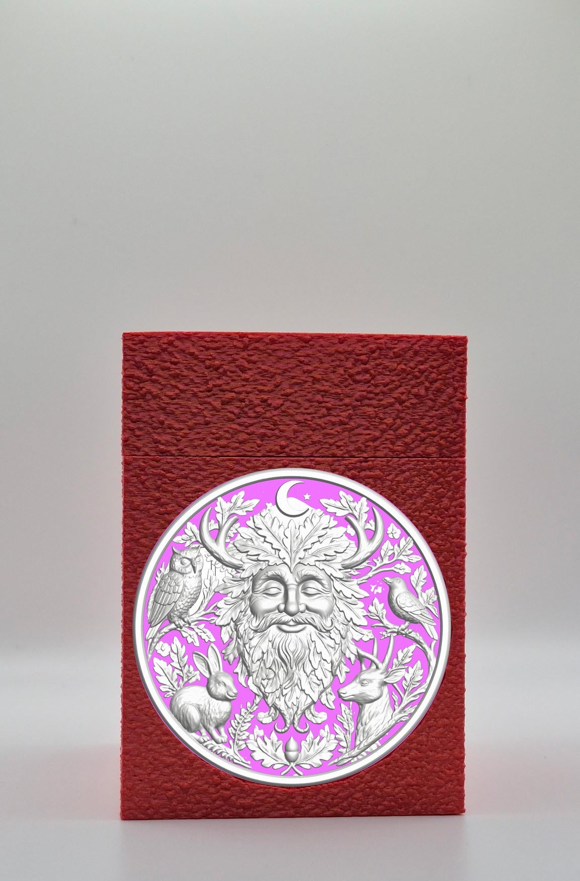 Tree Spirit Card Box — Red