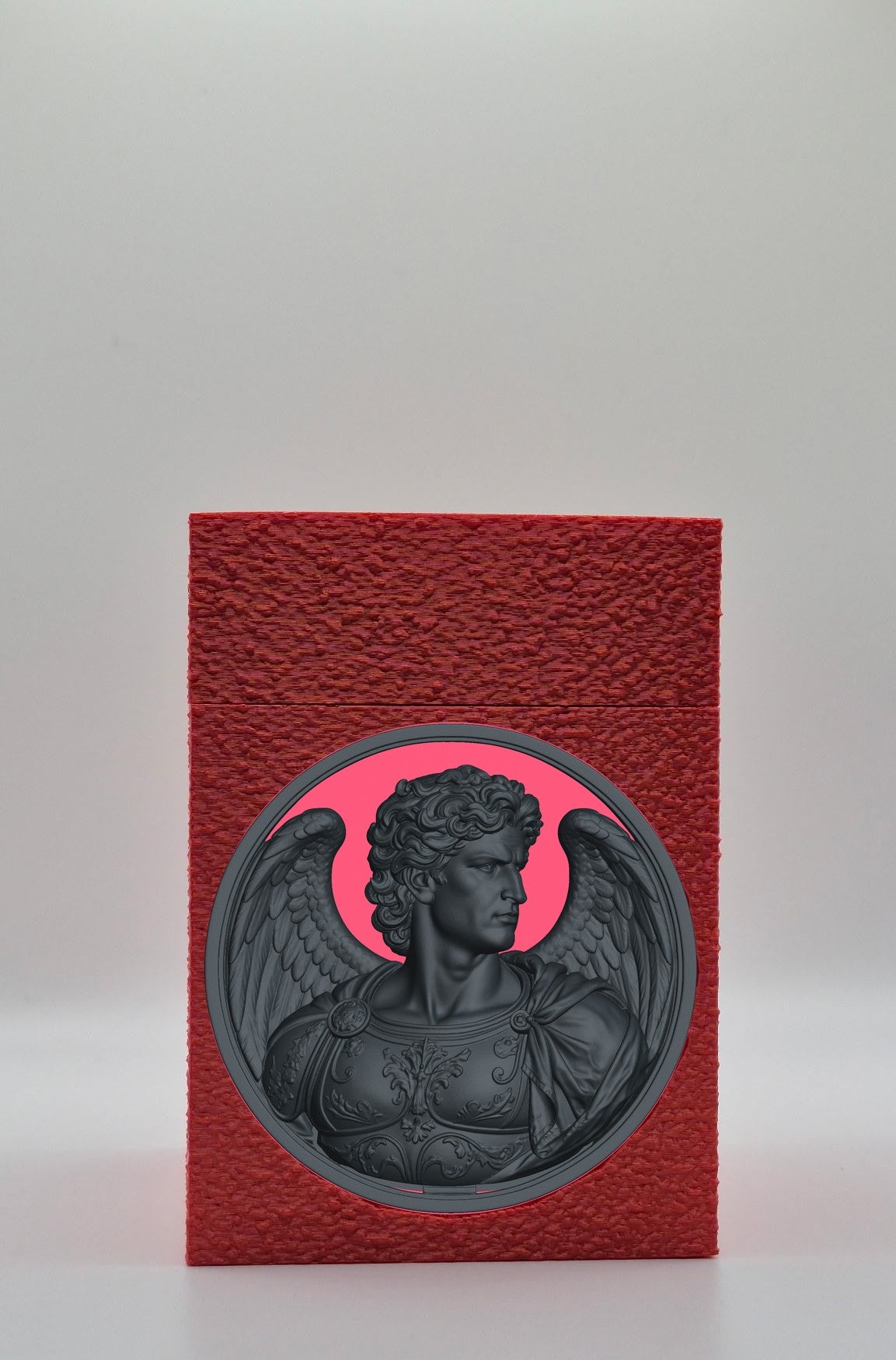 Angel Card Box — Red