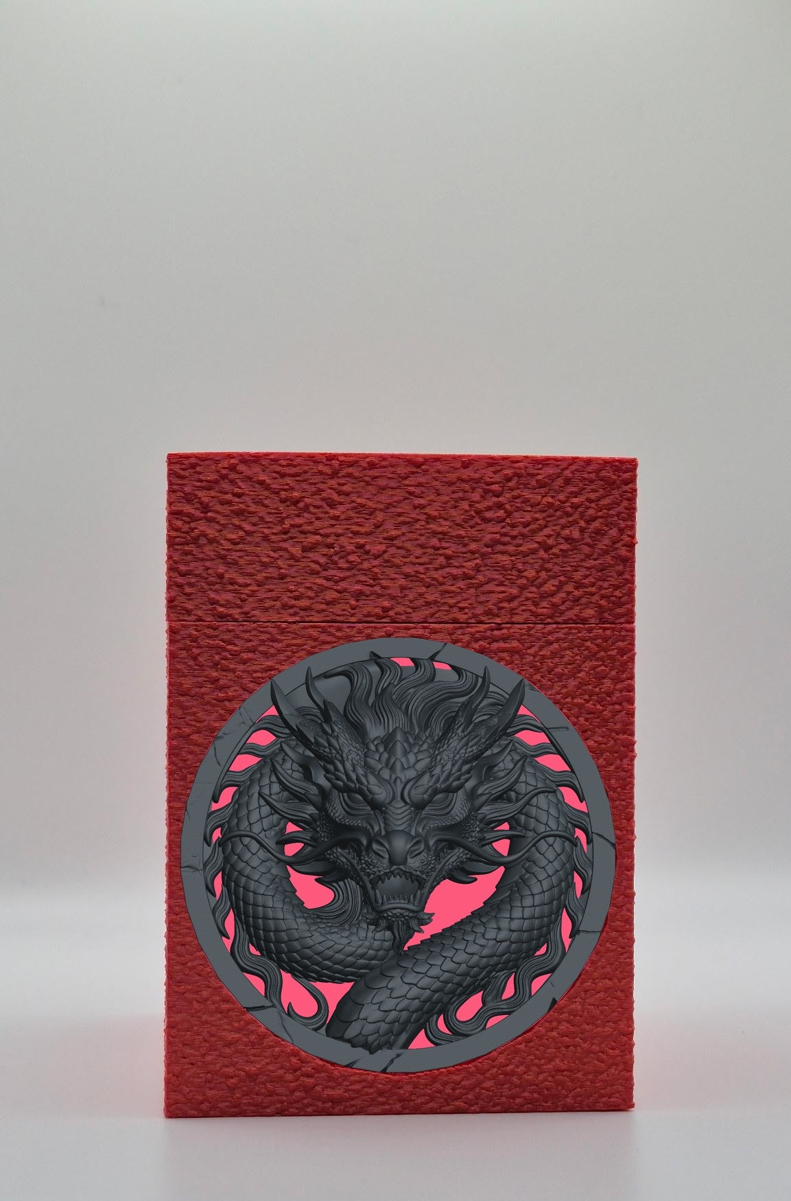 Dragon Card Box — Red