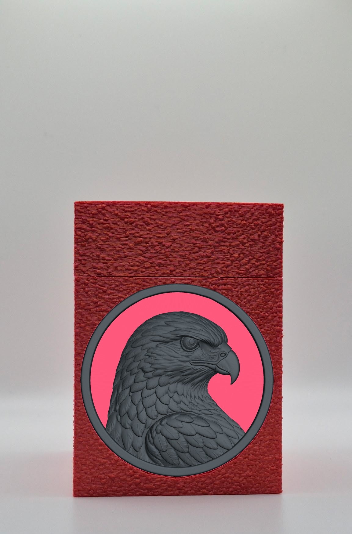 Eagle Card Box — Red