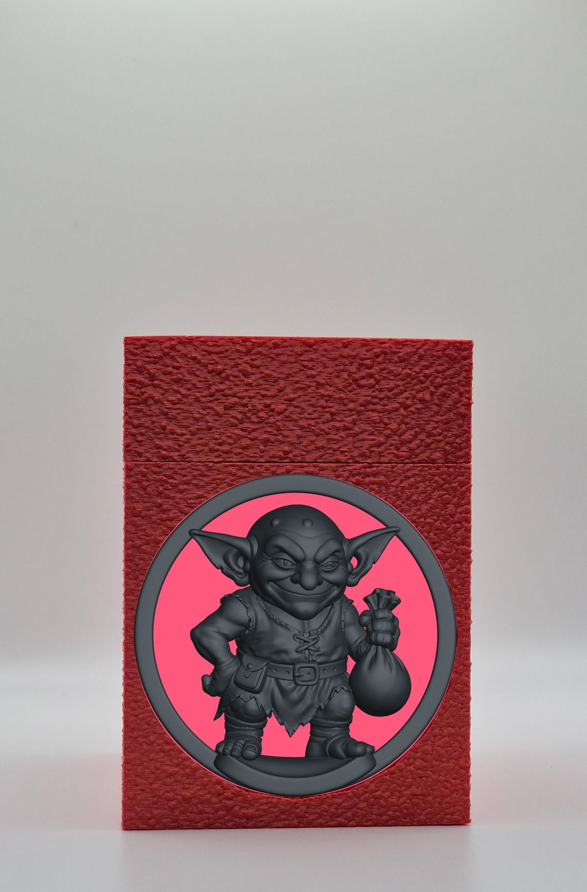 Greedy Goblin Card Box — Red
