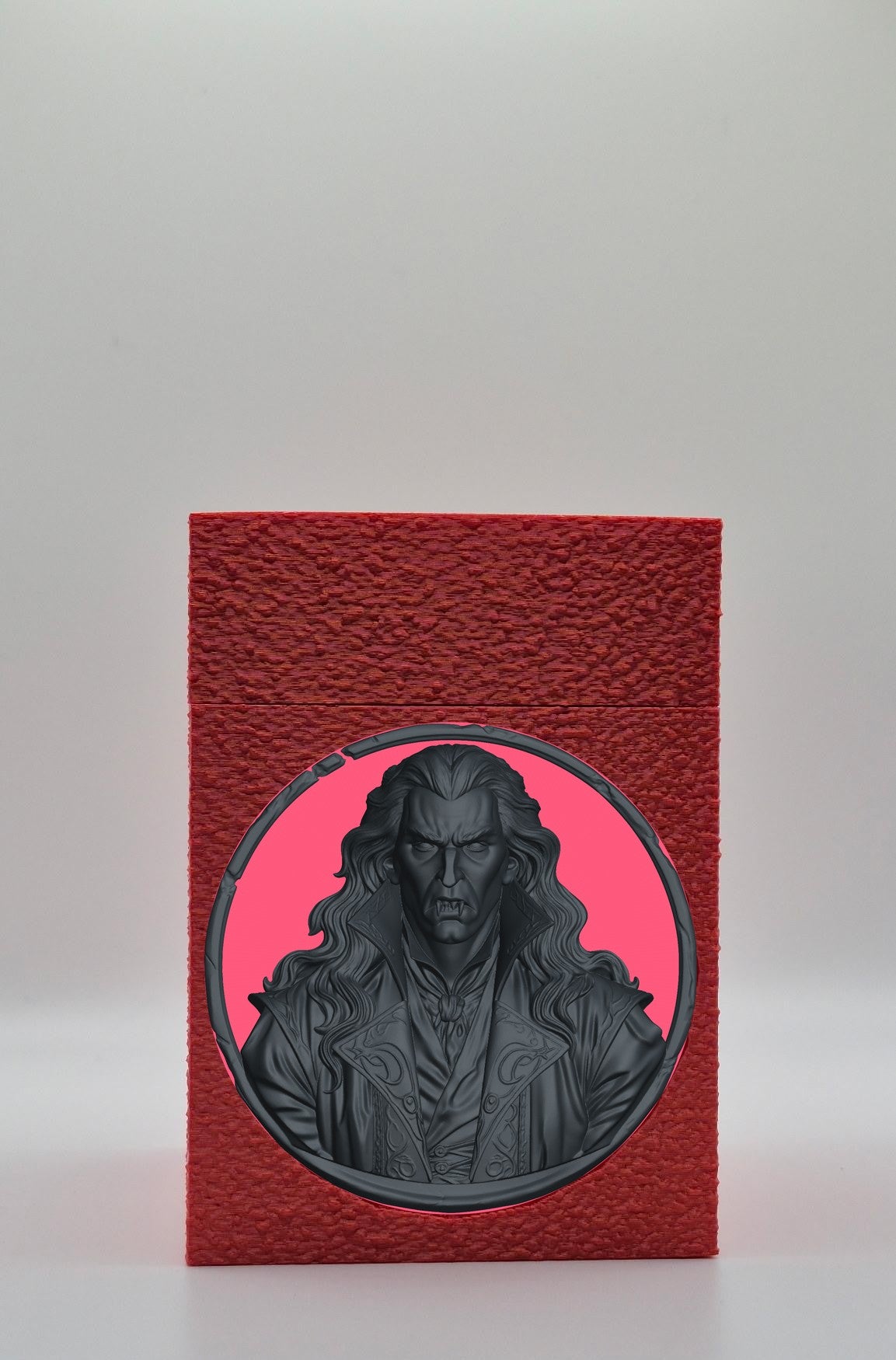 Gothic Vampire Card Box — Red