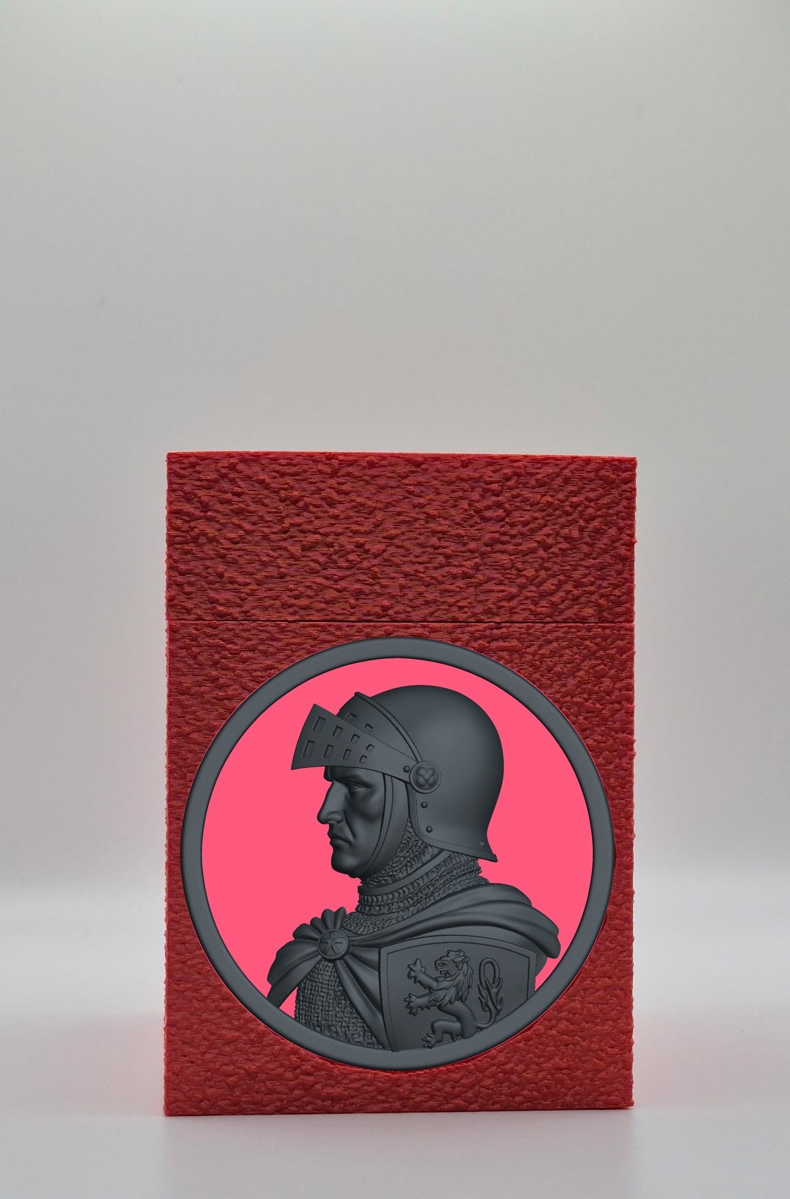 Knight Card Box — Red