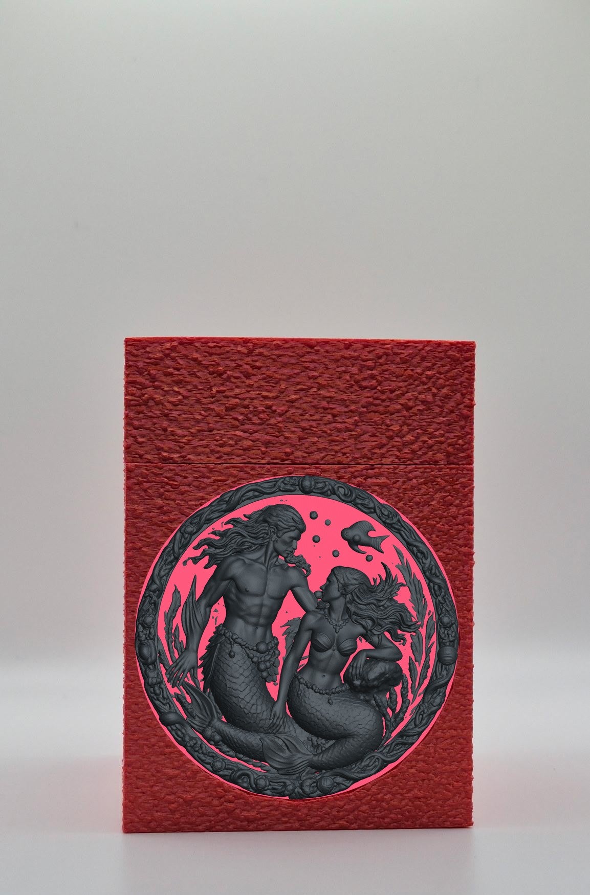 Merfolk Card Box — Red