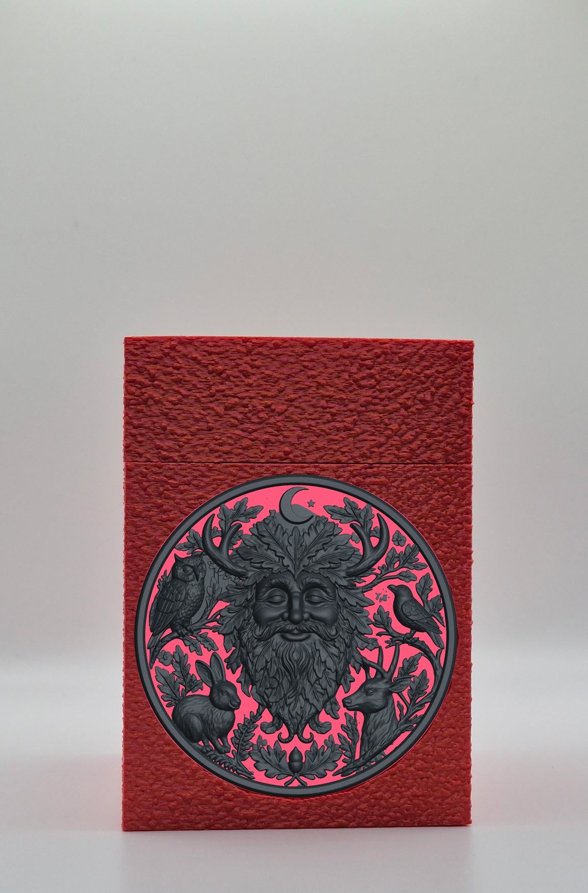 Tree Spirit Card Box — Red