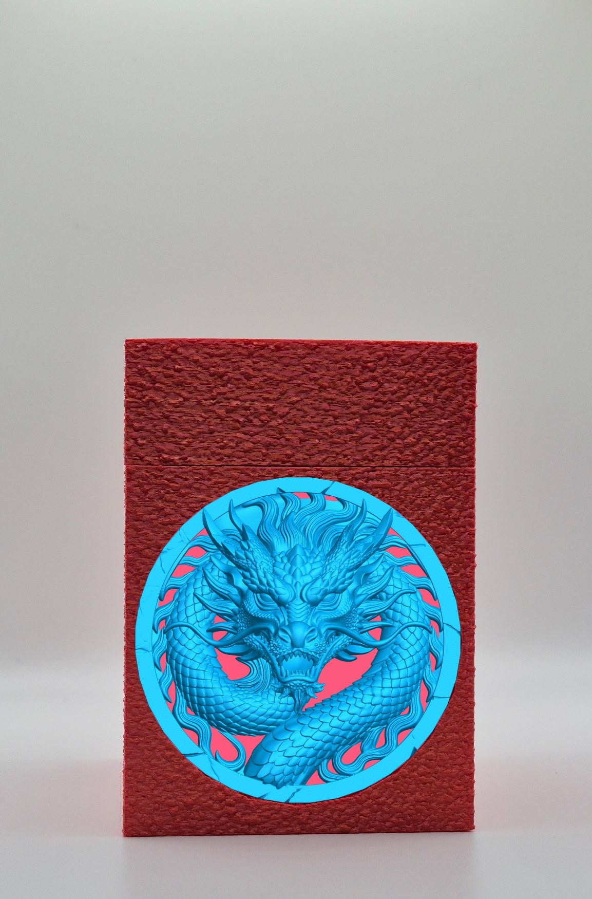 Dragon Card Box — Red