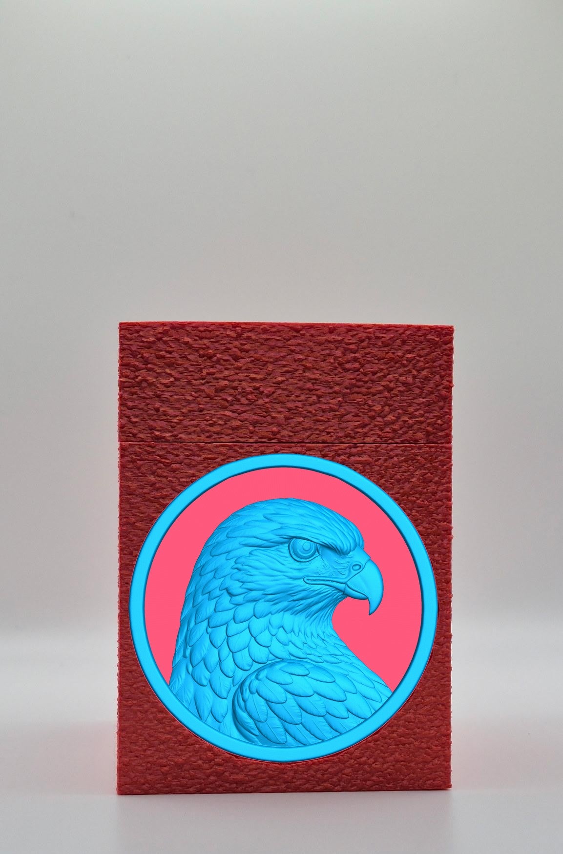 Eagle Card Box — Red