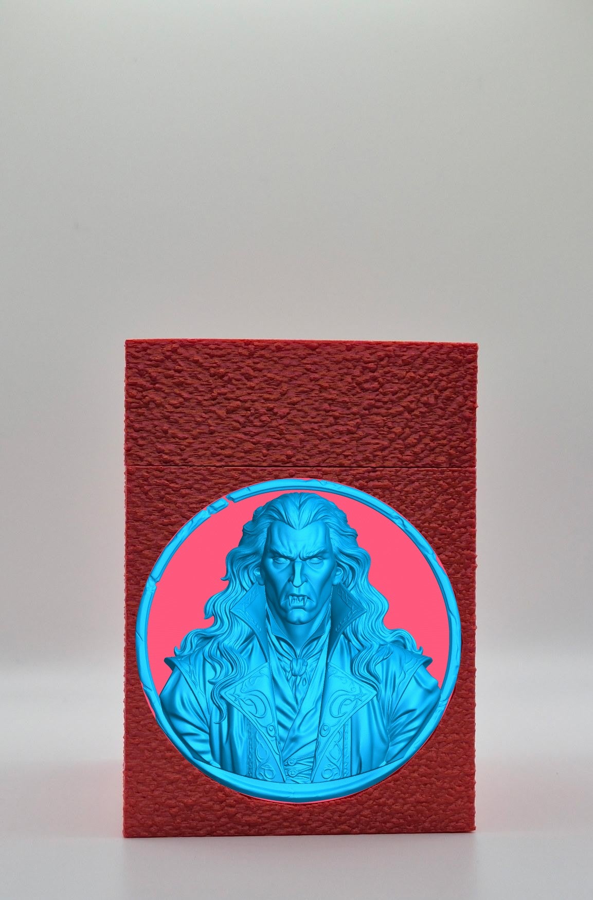 Gothic Vampire Card Box — Red